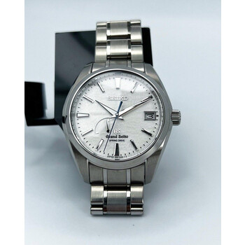 (SOLD!!) 41mm • 2014 Grand Seiko SBGA011 Spring Drive Snowflake Titanium